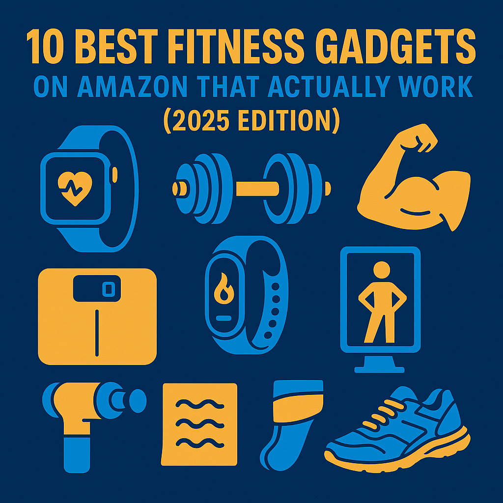 🏋️‍♂️ 10 Best Fitness Gadgets on Amazon That Actually Work (2025 Edition)